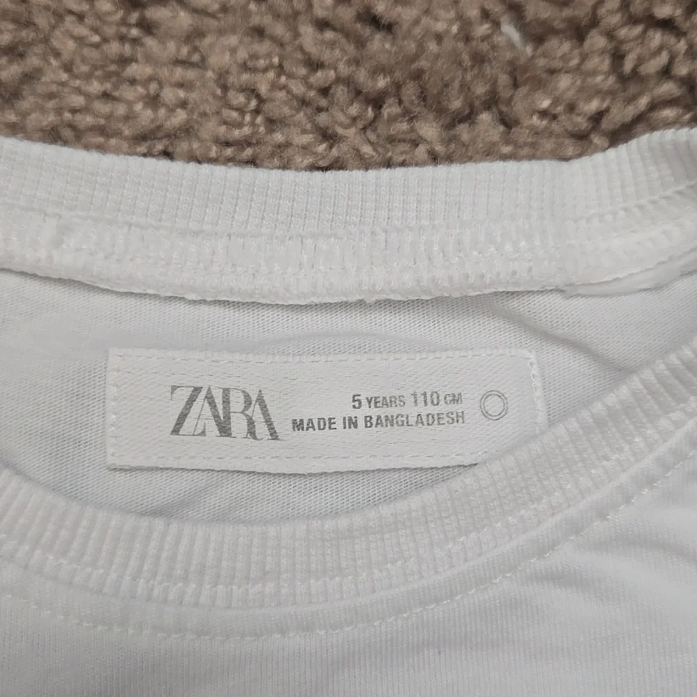 Zara Rare Cherry Graphic White Baby Tee Y2K Coquette Aesthetic Cute Summer NWOT
